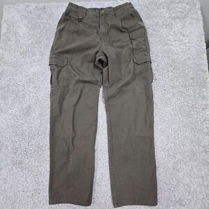 5.11‎ Tactical Men’s Cargo Pants Green Utility Cotton Size 30x34 (fits 29x32)